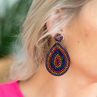 Jewel Ellie Earrings #VLJ0373-MUL - Dangle Earrings