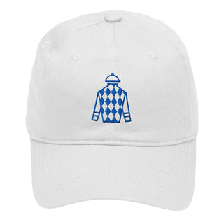 Jockey Jersey Cap Vintage Horse Racing Hat for Derby Fans #M190-JJ-WHT - Baseball Cap - Women’s