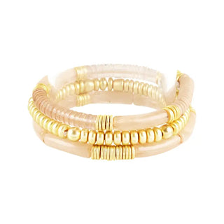 Kayla Bracelet Stack #VLJB2869 - Natural - Jewelry Set
