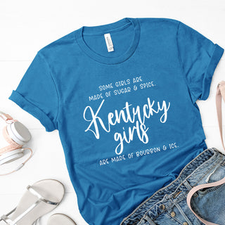 Kentucky Girls T Shirt Southern State Pride Graphic Tee for Women #HPTS-KYGIRLS
