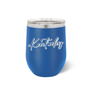 Kentucky Tumbler Royal Blue 12oz Insulated Cup Derby Day Gift #TWB12-SCTKY-RBL - Insulated Mug/Tumbler