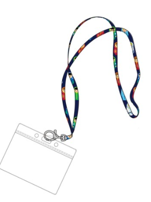 Keyring Lanyard #MNA40-NESTD - Lanyard - Women’s