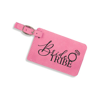 Bride Tribe Pink Luggage Tag