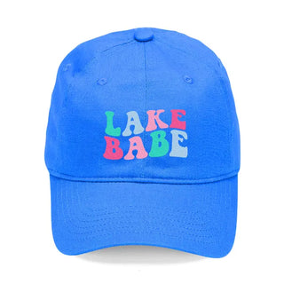 Lake Babe Embroidered Baseball Cap Lake Life Hat for Women #M190VL-BLU-LAKEB - Baseball Cap - Women’s