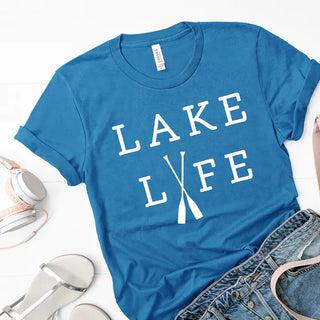 Lake Life T Shirt Summer Lake House Graphic Tee Vacation Shirt #LAKELIFE