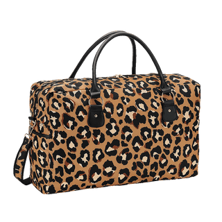 Large Leopard Travel Bag with Shoulder Strap Spotlight Luggage #M442VL-LPRD23