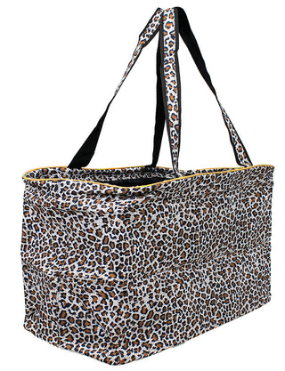 Large Leopard Ultimate Tote Weekender Travel Carryall Shoulder Bag #M105VL-LPRD-VL206
