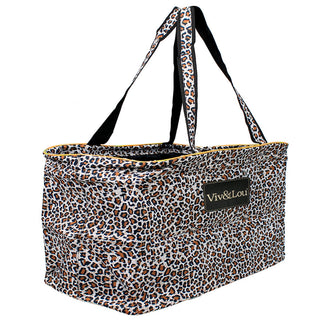 Large Leopard Ultimate Tote Weekender Travel Carryall Shoulder Bag #M105VL-LPRD-VL206