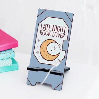 Late Night Book Lover Stand #SPS-LATEBOOK - Phone/Tablet Stand
