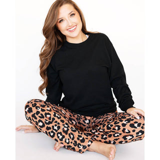 Leopard Print Pajama Pants Women’s Lounge Pants Girls Weekend Gift #MA2030VL-LPRD23 - Sleepwear Bottom - Women’s