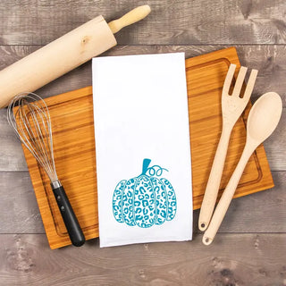 Leopard Pumpkin Hand Towel #HPHT-HTLPRDPMPK - Tea Towel