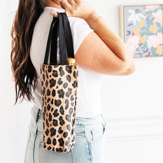 Leopard Wine Bag