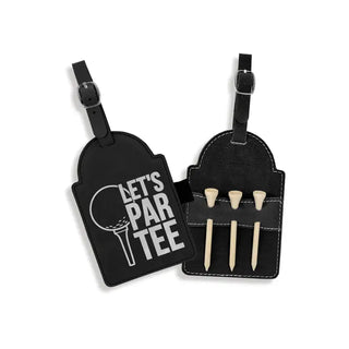 Let’s Par Tee Golf Tee Holder #L2026&L2029-PAR24 - Black - Sporting Accessories