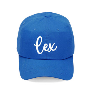 Lexington Kentucky Embroidered Hat Blue Baseball Cap Unisex Gift #M190VL-RBL-LEX - Baseball Cap - Women’s