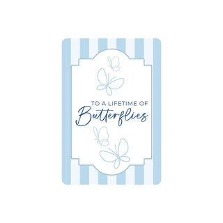 Lifetime of Butterflies Magnetic Keepsake Card #HPM-BFLY