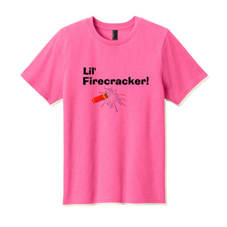 Lil’ Firecracker Kid’s T-Shirt Graphic Tee for Boys & Girls #TSY54-LILFIRE - Shirt - Kids