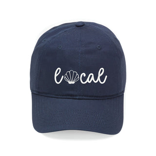 Local Embroidered Baseball Cap Trendy Hat#M190VL-LOCAL - NAVY - Baseball Cap - Women’s