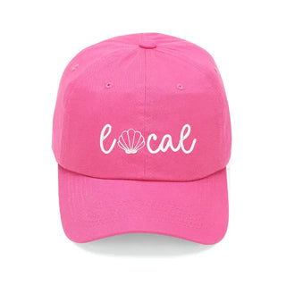 Local Embroidered Baseball Cap Trendy Hat#M190VL-LOCAL - Pink - Baseball Cap - Women’s