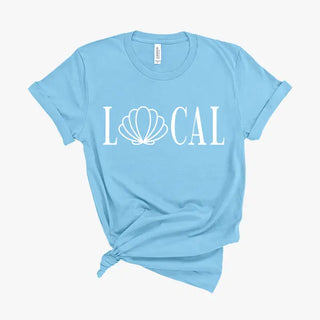 Local T Shirt Vintage Hometown Graphic Casual Everyday Tee #HPTS-OBLU-LOCAL24 - Screen Printed T-Shirt - Women’s