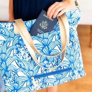 Lookin Pine Travel Tote Funny Christmas Canvas Weekend Carryall Bag #M788VL-PINEA - Tote Bag - Women’s