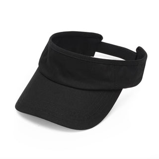 Black Twill Visor