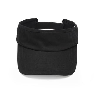 Black Twill Visor