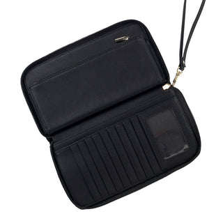 Textured Black Cameron Wallet