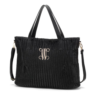 Textured Black Audrey Purse