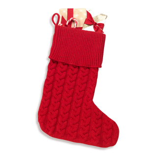 Red Knit Stocking
