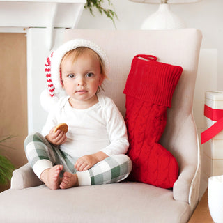 Red Knit Stocking