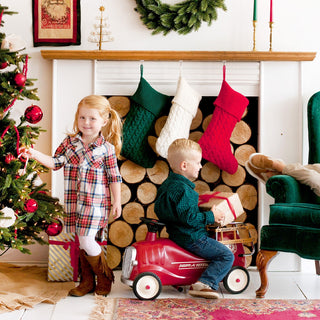 Red Knit Stocking
