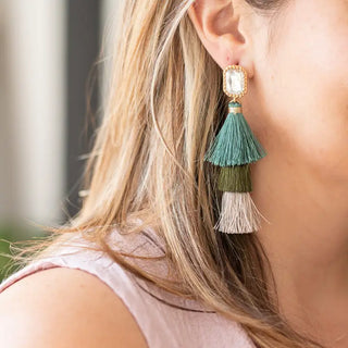 Meadow Peyton Earrings #VLJ3003-MED - Tassel Earrings