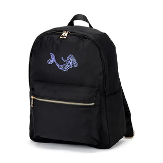 Mermaid Charlie Backpack Tropical School Travel Water Resistant Bag #M364VL-MER - Black - Backpack - Women’s
