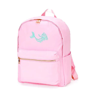 Mermaid Charlie Backpack Tropical School Travel Water Resistant Bag #M364VL-MER - Pink - Backpack - Women’s