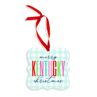Merry Christmas State Ornament - 3 pc Set #SO-FR3 - Ornament