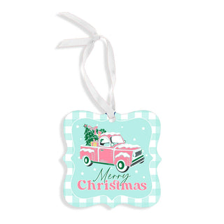 Merry Christmas Truck Ornament - 3 pc Set #SO-FR3-PKTRUCK - Ornament