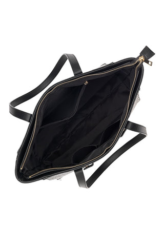 Black Crocodile Abbey Purse