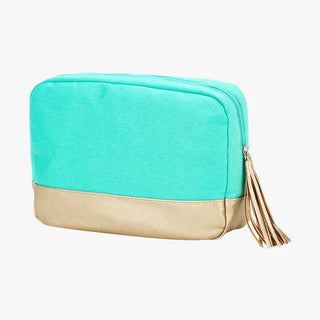 Mint Cabana Cosmetic Bag - Blank #M235VL-MINT - Makeup/Cosmetic Bag