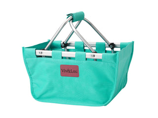 Mint Collapsible Market Tote #MARKETS-MINT-VLP