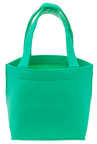 Mint Felt Bucket Basket - Blank #M959VL-MINT