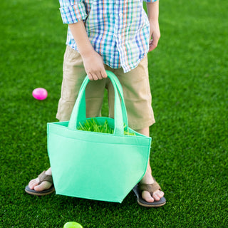 Mint Felt Bucket