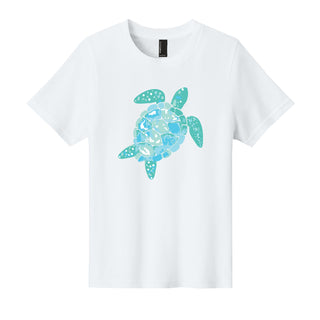 Mint Turtle Kid’s T-Shirt Graphic Tee for the Girls #TSY54-TUR23 - Shirt - Kids