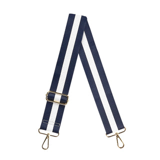 Navy Stripe Crossbody  Strap