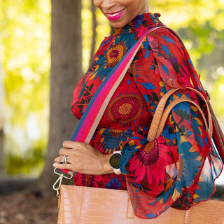 Bright Stripe Crossbody Strap