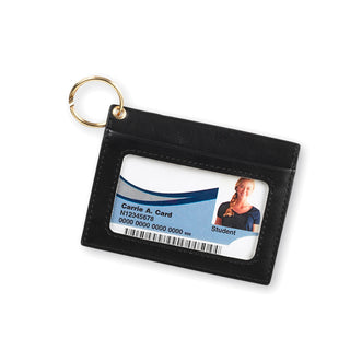 Black Wallet Keychain