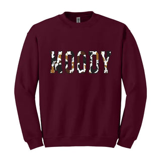 Moody Sweatshirt Funny Moody Mood Graphic Cozy Casual Pullover #HPSW-MOODY - Garnet / Small - Graphic Sweatshirt