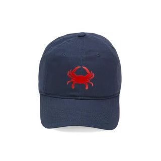 Motif Embroidered Navy Kids’ Cap #M185VL-NAVY-CRAB - Crab - Baseball Cap - Kids