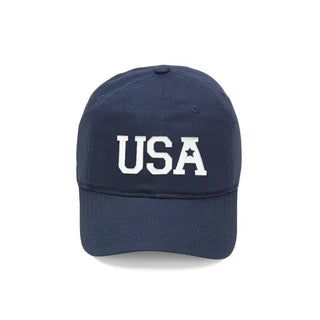 Motif Embroidered Navy Kids’ Cap #M185VL-NAVY-CRAB - USA - Baseball Cap - Kids