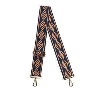 Navy & Camel Kara Crossbody Strap #MNA109VL-NYCAM - Bag Strap - Women’s