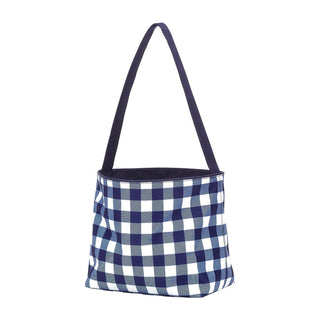 Navy Check Bucket